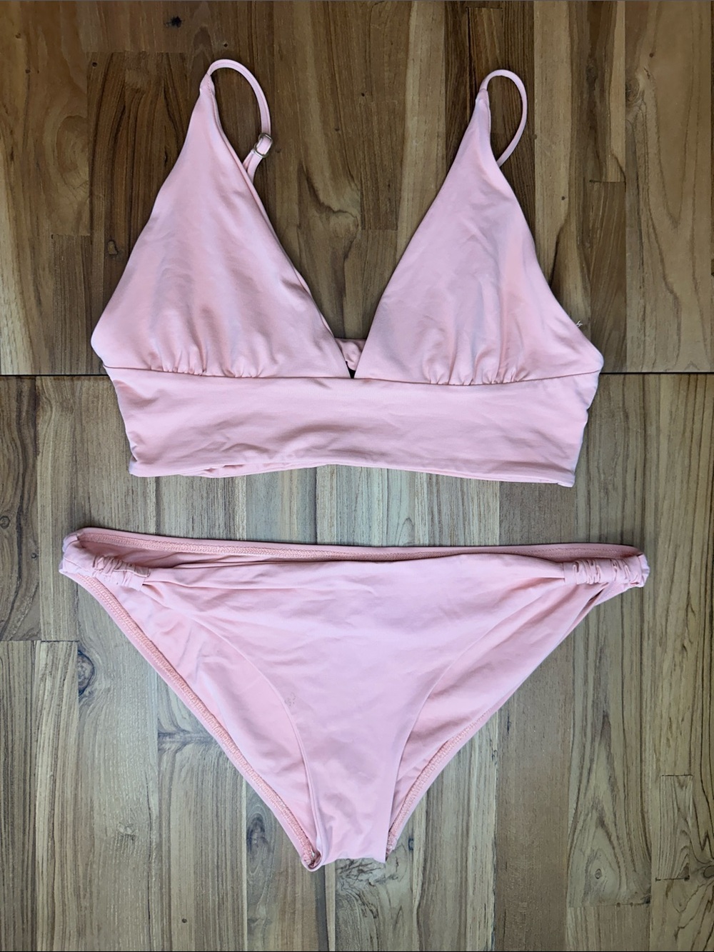 LSPACE Bikini Set – Size Large – Blush Pink/Peach